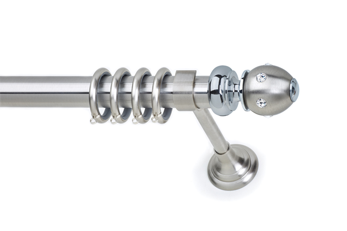 Anartisi Kourtinoxulo F35 Spazio Strass Nikel Satine